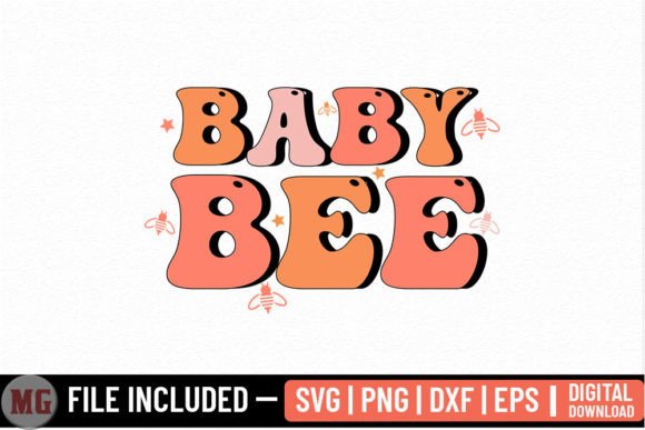 Baby Bee - SVG: Graphics for Crafts and Digital Selling