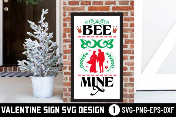 Bee Mine Valentine Graphics: Crafts Brand Design Review