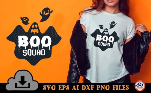 Boo Squad Sublimation, Halloween Svg