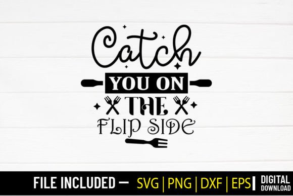 Catch You on the Flip Side: Kitchen Graphics for Crafts
