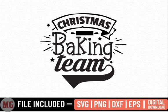 Christmas Baking Team - Christmas SVG
