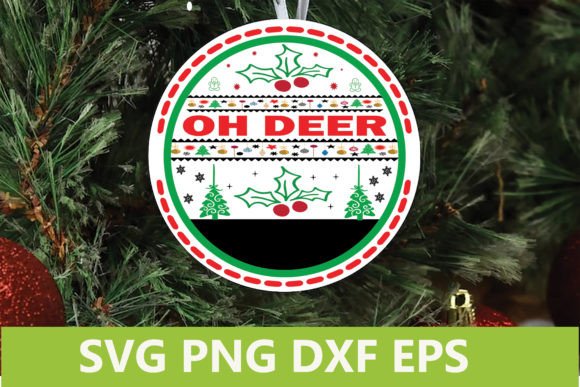 Christmas Sign SVG Oh Deer: Graphics and Crafts Review
