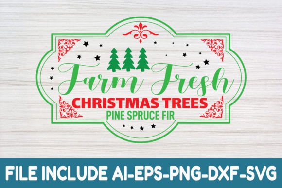 Farmhouse Christmas Sing Svg: Farm Fres Crafts Graphics