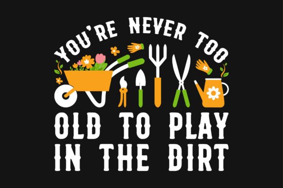 Gardening Botanical Plants SVG T-shirt