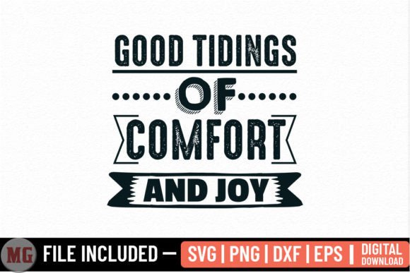 Good Tidings of Comfort and Joy - Graphics & Crafts