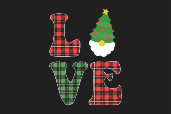 Love Christmas SVG Sublimation T-shirt Graphics and Crafts